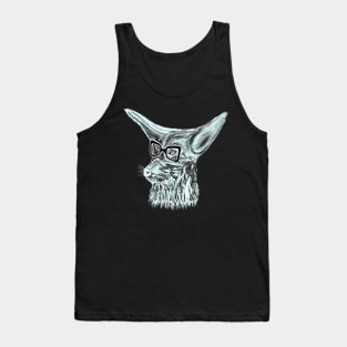 Hipster Coyote Costello Tank Top